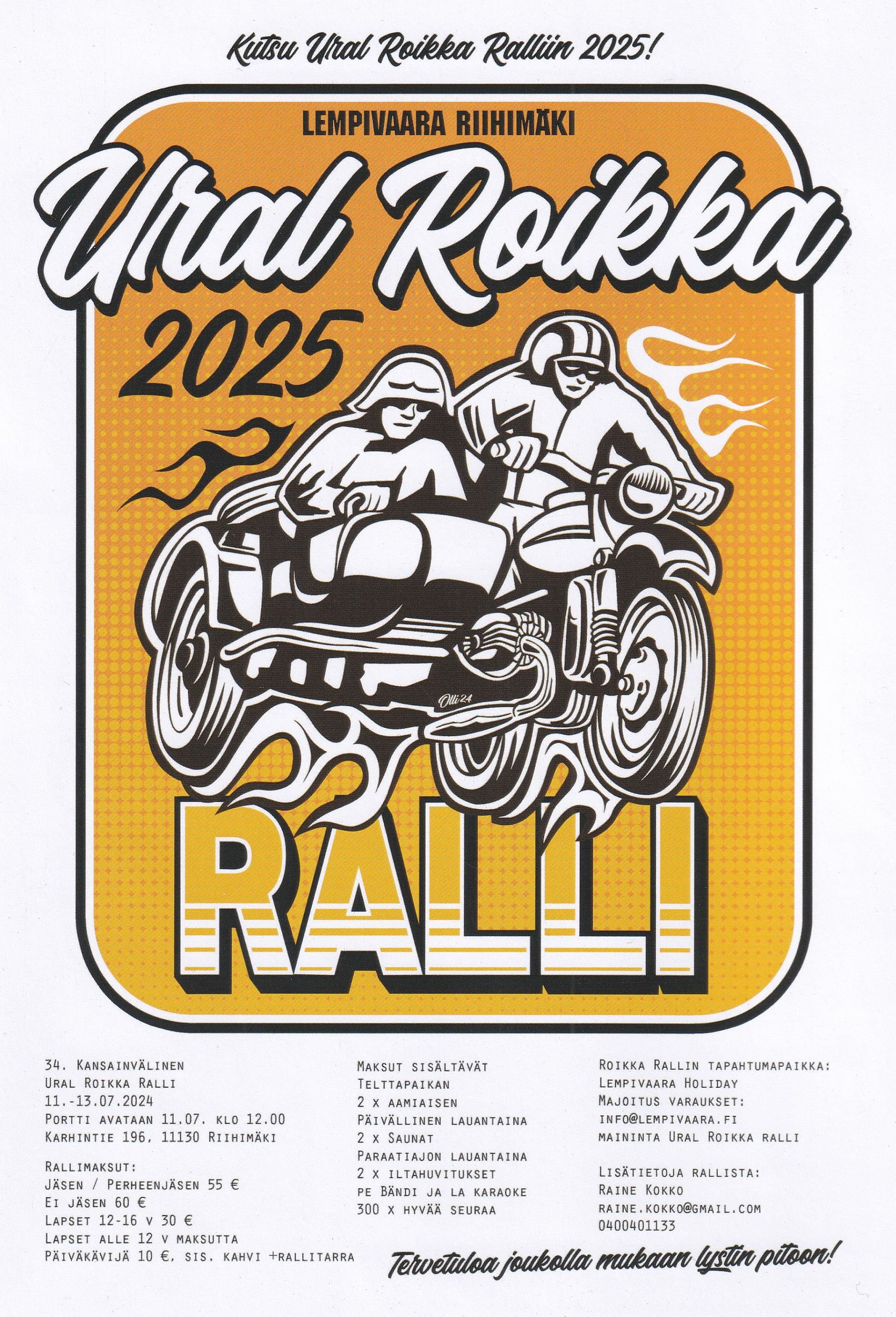 Roikkaralli 2025